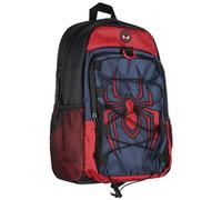 Marvel Comics Spider-Man Miles Morales Sac à dos de voyage pour ordinateur portable 17" Dos rembourré Sangle élastique réglable, Multicolore, taille unique