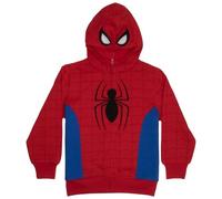 Marvel Comics Sweat à capuche en polaire pour enfant, rouge, 14-16