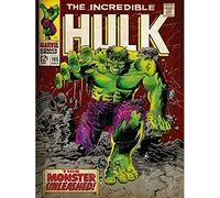 Marvel Comics WDC90354 Toile Imprimée, Multicolore, 60 x 80 cm