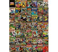 Marvel Comics WDC90465 Toile Imprimée, Coton, Multicolore, 60 x 80 cm