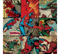 Marvel Comics WDC98144 Toile Imprimée, Bois Dense, Multicolore, 85 x 85 cm