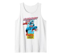 Marvel Corner Box Father'S Day Legendary Captain America Dad Débardeur