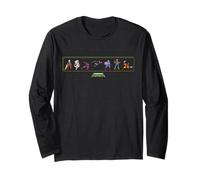 Marvel Cosmic Invasion Game Player Character Lineup Retro Manche Longue