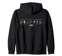Marvel Cosmic Invasion Game Player Character Lineup Retro Sweat à Capuche