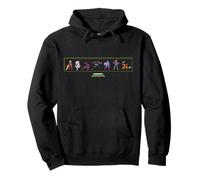 Marvel Cosmic Invasion Game Player Character Lineup Retro Sweat à Capuche