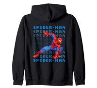 Marvel Cosmic Invasion Game Spider-Man Retro Pixel Graphics Sweat à Capuche