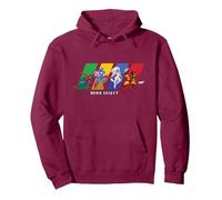 Marvel Cosmic Invasion Game Super Hero Select Screen Retro Sweat à Capuche, Unisexe pour Adultes, Marron, XXL