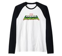 Marvel Cosmic Invasion Logo Official Game Manche Raglan