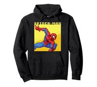 Marvel Cosmic Invasion Spider-Man Retro Pixel Graphics Sweat à Capuche