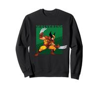 Marvel Cosmic Invasion X-Men Wolverine Retro Pixel Graphics Sweatshirt