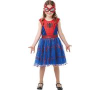 Marvel - Costume ''Deluxe'' ''Spider-Girl'' - Fille BN5434 (140) (Bleu/Rouge)