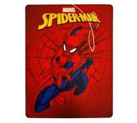 Marvel Couverture Plaid en polaire Spiderman Couleur Rouge 140 x 100 cm