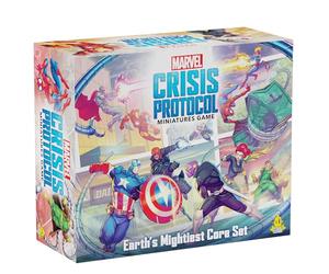 Marvel : Crisis Protocol Earth's Mightiest Core Set - Héros et méchants emblématiques pour des batailles épiques! Jeu de super-héros de table, à partir de 14 ans, 2 joueurs, 90 minutes de jeu, - Version Anglaise