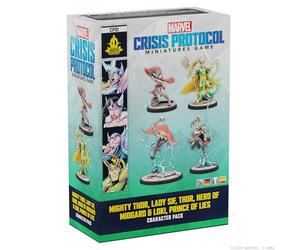 Marvel: Crisis Protocol - Mighty Thor, Lady SIF, Thor, Hero of Midgard & Loki, Prince of Lies (Erweiterung): Zum Spielen Wird EIN Grundspiel Von Marvel: Crisis Protocol benötigt