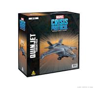 Marvel : Crisis Protocol Quinjet Terrain Pack - Déployez le véhicule ultime à réponse rapide Jeu de super-héros de table, à partir de 14 ans, 2 joueurs, 90 minutes de temps de jeu, fabriqué par Atomic
