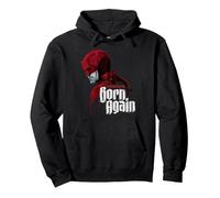 Marvel Daredevil: Born Again Disney+ Profile and Series Logo Sweat à Capuche, Unisexe pour Adultes, Noir, XL