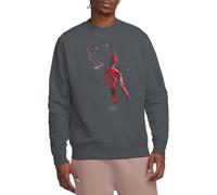 Marvel Daredevil Rain Sweat-Shirt Unisexe, Charbon, Taille S