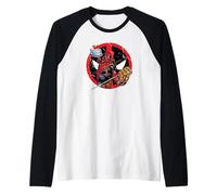 Marvel Deadpool 30th Birthday Party Infinity Gauntlet Funny Manche Raglan