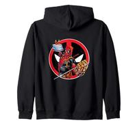 Marvel Deadpool 30th Birthday Party Infinity Gauntlet Funny Sweat à Capuche