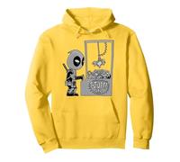Marvel Deadpool Claw Machine Drawing Sweat à Capuche, Unisexe pour Adultes, Citron, S
