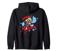 Marvel Deadpool Dogpool April Drools April Pool's Day Sweat à Capuche