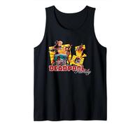 Marvel Deadpool Family Lady ‘Pool Kidpool Dogpool Headpool Débardeur