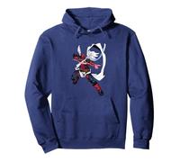 Marvel Deadpool Valentine's Day Cupid Pool Epic Chest Logo Sweat à Capuche