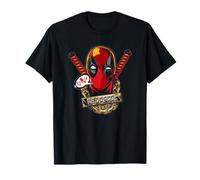 Marvel Deadpool Wade Wilson Swords and Chains T-Shirt