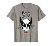 Marvel Deadpool & Wolverine Best Bubs Wolverine Doodle T-Shirt