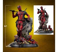 MARVEL Deadpool & Wolverine Scale 1:10 DEADPOOL Iron Studios Sideshow