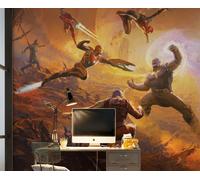 Avengers Peint pour Enfants Chambre 250x280 CM Iron Man Thanos Marvel Spiderman