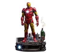 Marvel - Statuette 1/10 Deluxe Art Scale Iron Man Unleashed 23 cm