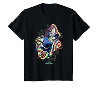 Marvel Doctor Strange in The Multiverse of Madness Rainbow T-Shirt, Enfant, Noir, 6 Ans