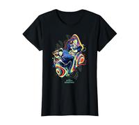 Marvel Doctor Strange in The Multiverse of Madness Rainbow T-Shirt, Femme, Noir, XL