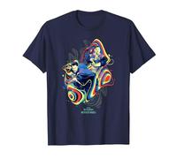 Marvel Doctor Strange in The Multiverse of Madness Rainbow T-Shirt, Homme, Bleu Marine, 6XL