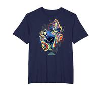 Marvel Doctor Strange in The Multiverse of Madness Rainbow T-Shirt, Homme Grandes Tailles, Bleu Marine, 6X Tall