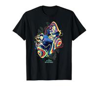 Marvel Doctor Strange in The Multiverse of Madness Rainbow T-Shirt, Homme, Noir, 6XL