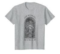 Marvel Doctor Strange Multiverse of Madness Scarlett Witch T-Shirt, Enfant, Gris Chiné, 2 Ans