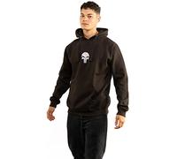 Marvel EMB Punisher Icon Sweatshirt à Capuche, Noir, L Homme