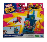 Marvel Comics - Coffret de jeu Stunt Squad Crane Smash - Figurine multicolore pour enfants