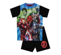 Marvel - Ensemble De Pyjamas - Avengers - Garçon - Bleu - 7-8 Ans