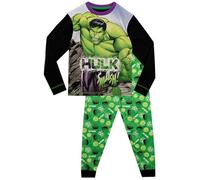 Marvel Ensemble De Pyjamas Garçon The Incredible Hulk Noir 7-8 Ans