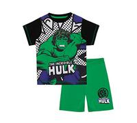 Marvel Ensemble De Pyjamas l'incroyable Hulk Garçon Vert 4-5 Ans