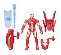 Marvel Epic Hero Series Battle Gear Figurine d'action Iron Man, 10,2 cm, jouets super-héros Avengers pour enfants à partir de 4 ans