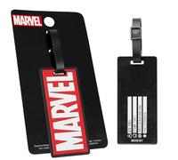 Marvel Étiquettes de Bagage de Voyage, Étiquette d’Identification pour Valise ou Bagage Avion Train (Rouge Marvel)