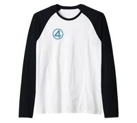 Marvel Fantastic Four: First Steps 4" Chest Logo Costume Manche Raglan