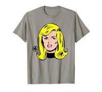 Marvel Fantastic Four Invisible Woman Big Face Costume T-Shirt