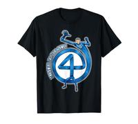 Marvel Fantastic Four Mister Fantastic 4" Logo Comic Art T-Shirt