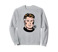 Marvel Fantastic Four Mister Fantastic Big Face Costume Sweatshirt
