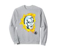 Marvel Fantastic Four Silver Surfer Big Face Costume Sweatshirt